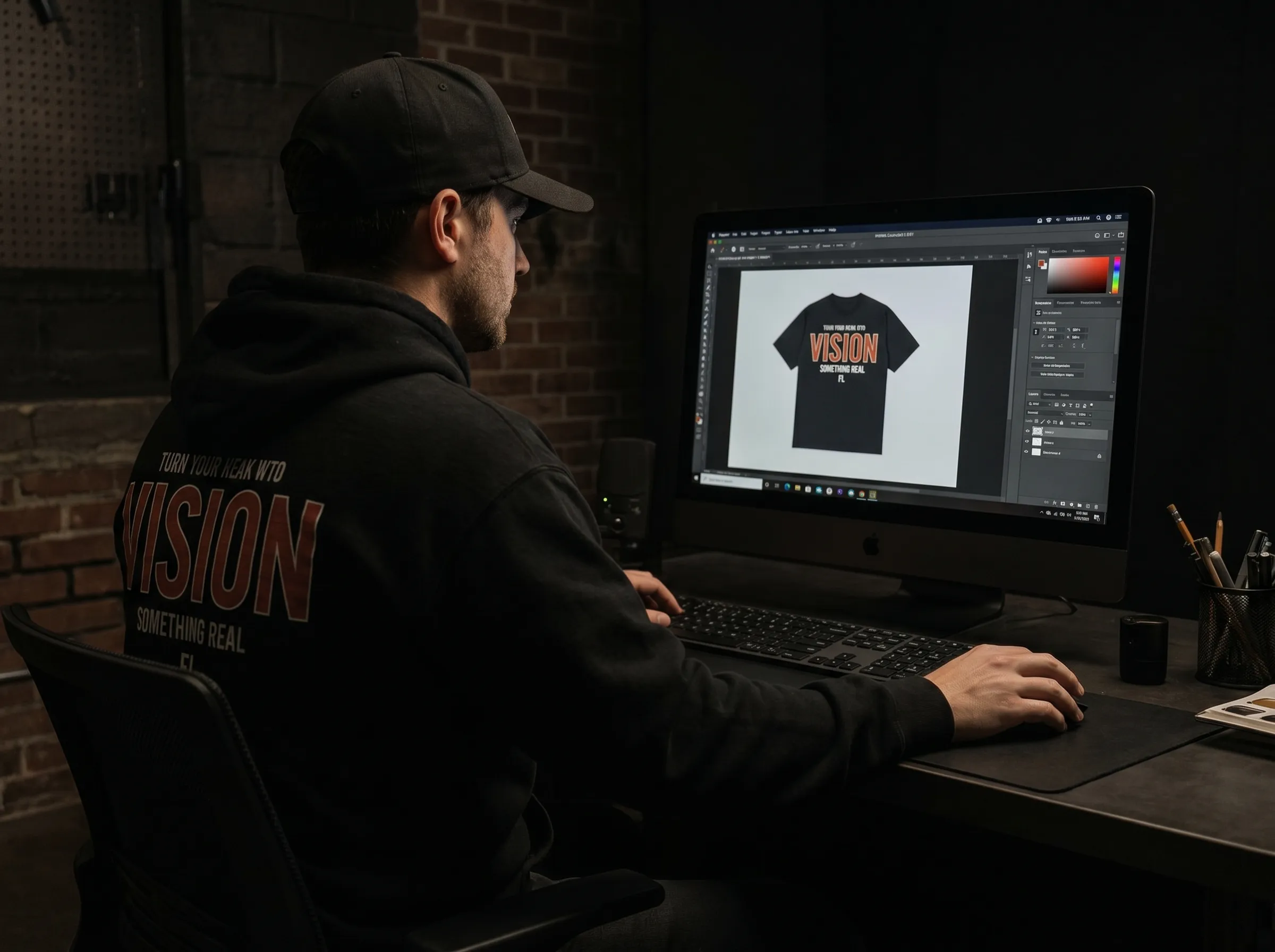 Final Lap apparel graphic design example 2